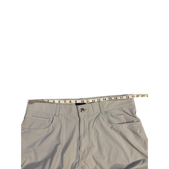 Peter Millar Crown Crafted Bingham Mens Size‎ 38x34 Five Pocket Pants Light Grey - Picture 12 of 14